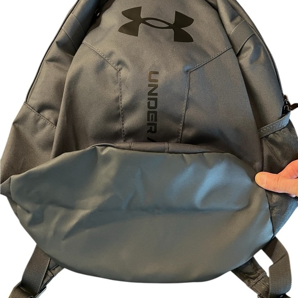 Under Armour Gray & Black Storm Hustle-Lite Backpack with Durable Design NWOT - Picture 11 of 15
